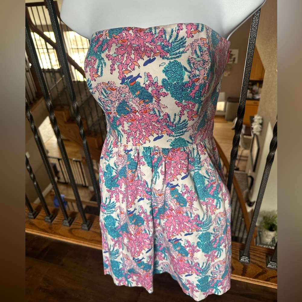 Vineyard Vines Strapless Sundress
